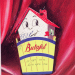 Advertising of the detergent “Butasol”